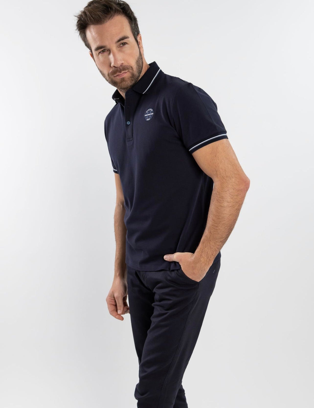 Harcour Pampelonne Mens Polo - Harcour USA - Equiluxe Tack