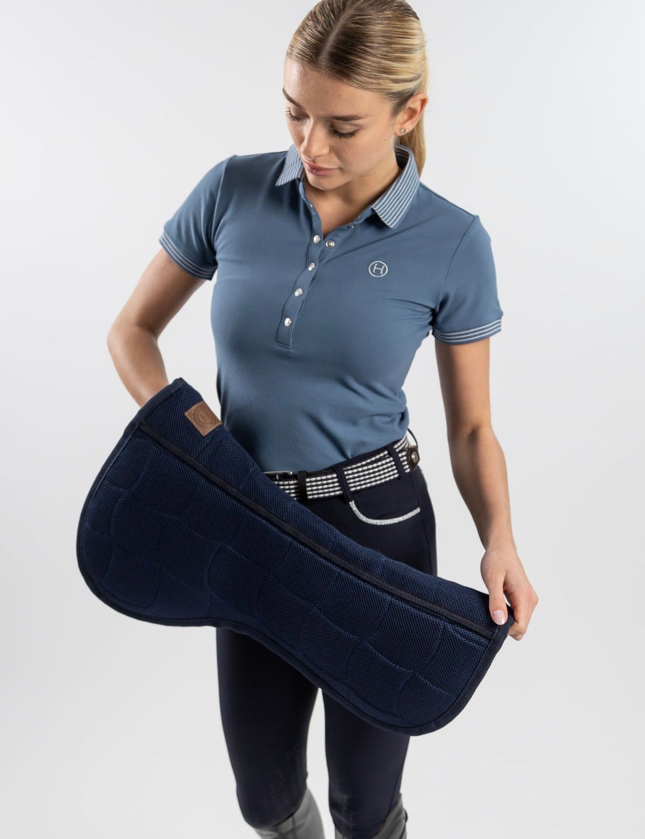 Harcour Pandor Short Sleeve Polo - Harcour USA - Equiluxe Tack