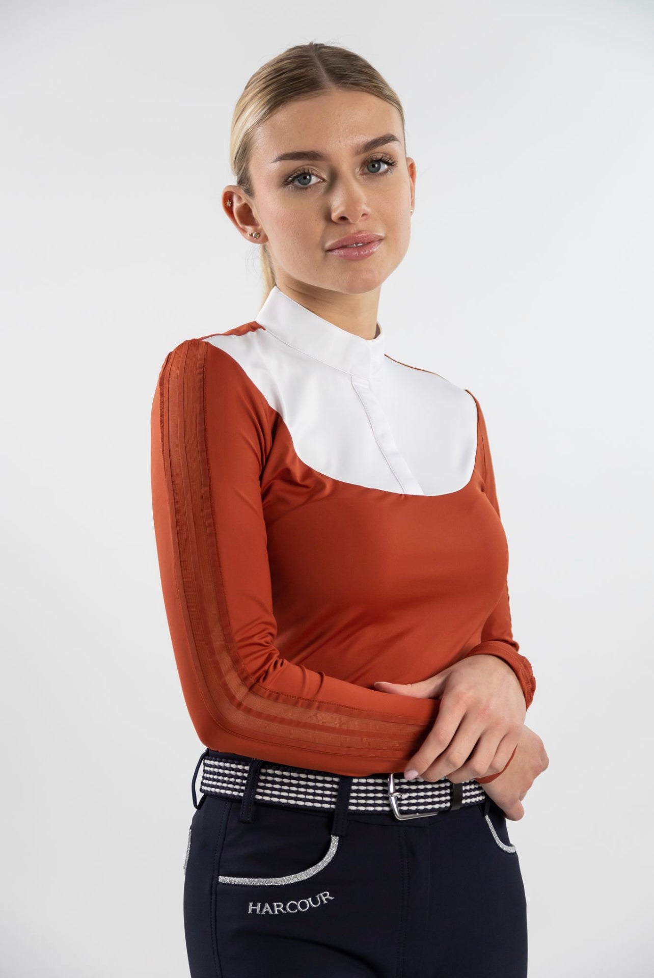Harcour Pannie Womens Long Sleeve Competition Shirt - Harcour USA - Equiluxe Tack