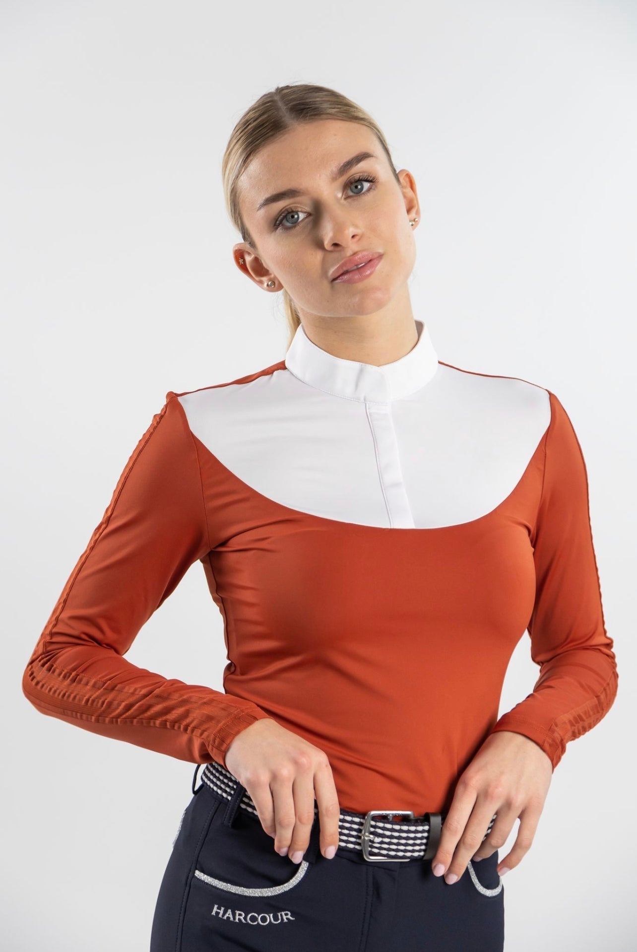 Harcour Pannie Womens Long Sleeve Competition Shirt - Harcour USA - Equiluxe Tack