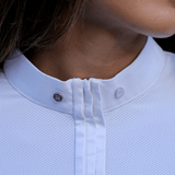 Harcour Paola - Womens Competion Shirt in White Long Sleeve - Harcour USA - Equiluxe Tack