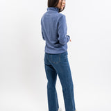 Harcour Parmo Pullover 1/4 Zip Sweater - Evergreen & Linen - Harcour USA - Equiluxe Tack