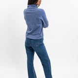 Harcour Parmo Pullover 1/4 Zip Sweater - Evergreen & Linen - Harcour USA - Equiluxe Tack