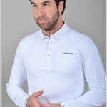 Harcour Piano Mens long sleeve polo - Harcour USA - Equiluxe Tack