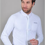 Harcour Piano Mens long sleeve polo - Harcour USA - Equiluxe Tack
