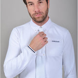 Harcour Piano Mens long sleeve polo - Harcour USA - Equiluxe Tack