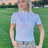 Harcour Pirma Short Sleeve Women's Polo - Harcour USA - Equiluxe Tack
