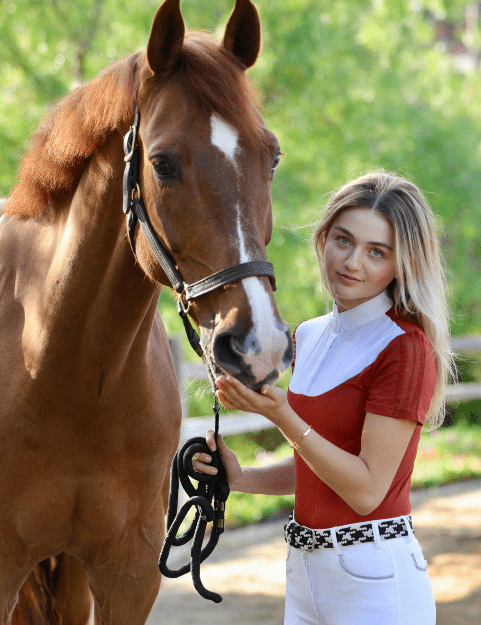 Harcour Prystie Womens Short Sleeve Competition Polo - Harcour USA - Equiluxe Tack
