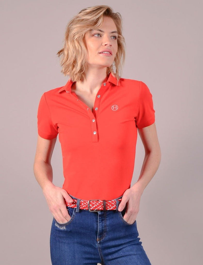Harcour Punky Womens Short Sleeve Polo - Harcour USA - Equiluxe Tack