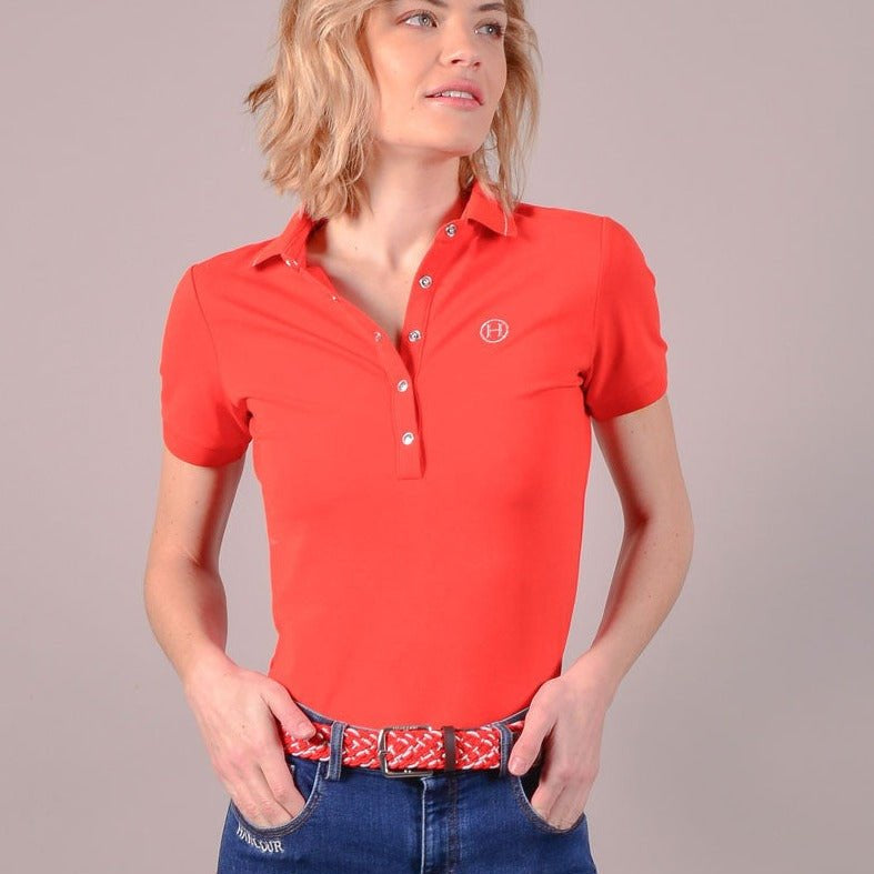 Harcour Punky Womens Short Sleeve Polo - Harcour USA - Equiluxe Tack