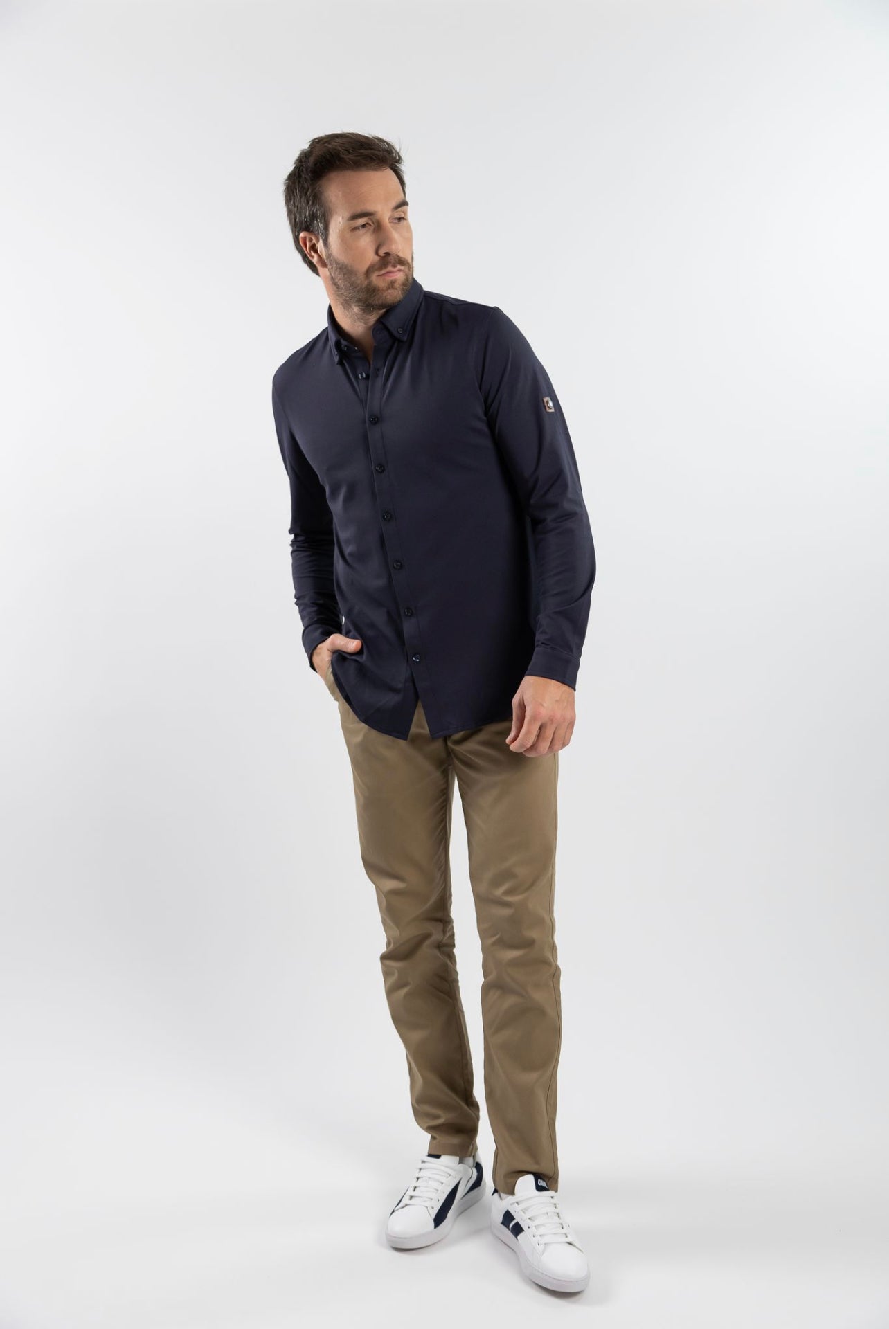 Harcour Shy Mens Long Sleeve Competition Shirt No - Harcour USA - Equiluxe Tack