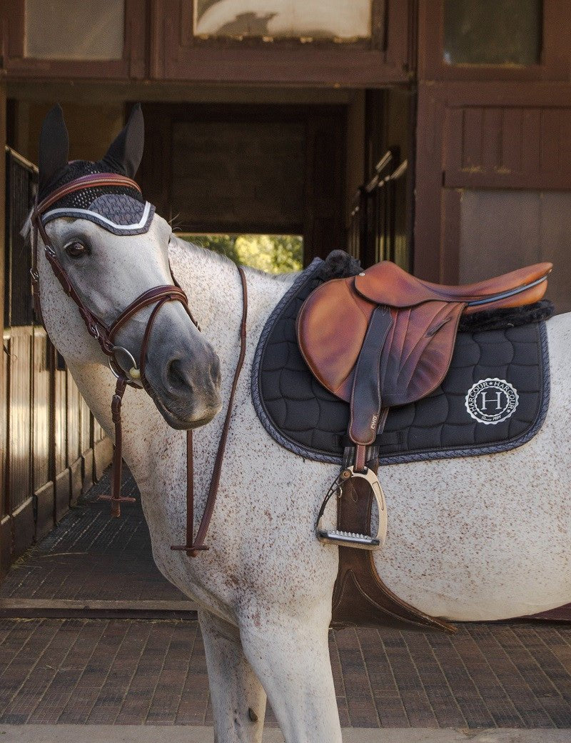 Harcour Spice CSO Saddle Pad & Fly Bonnet Set - Harcour USA - Equiluxe Tack