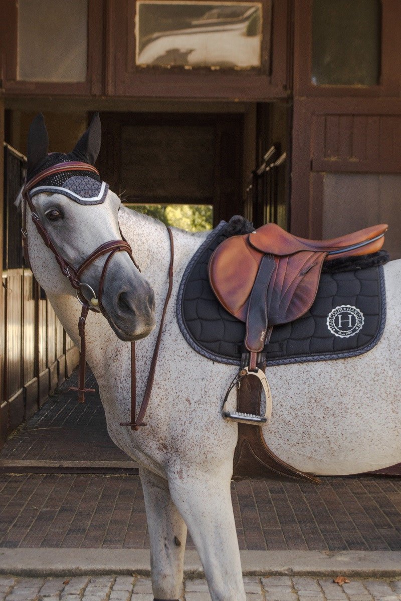 Harcour Spice CSO Saddle Pad & Fly Bonnet Set - Harcour USA - Equiluxe Tack