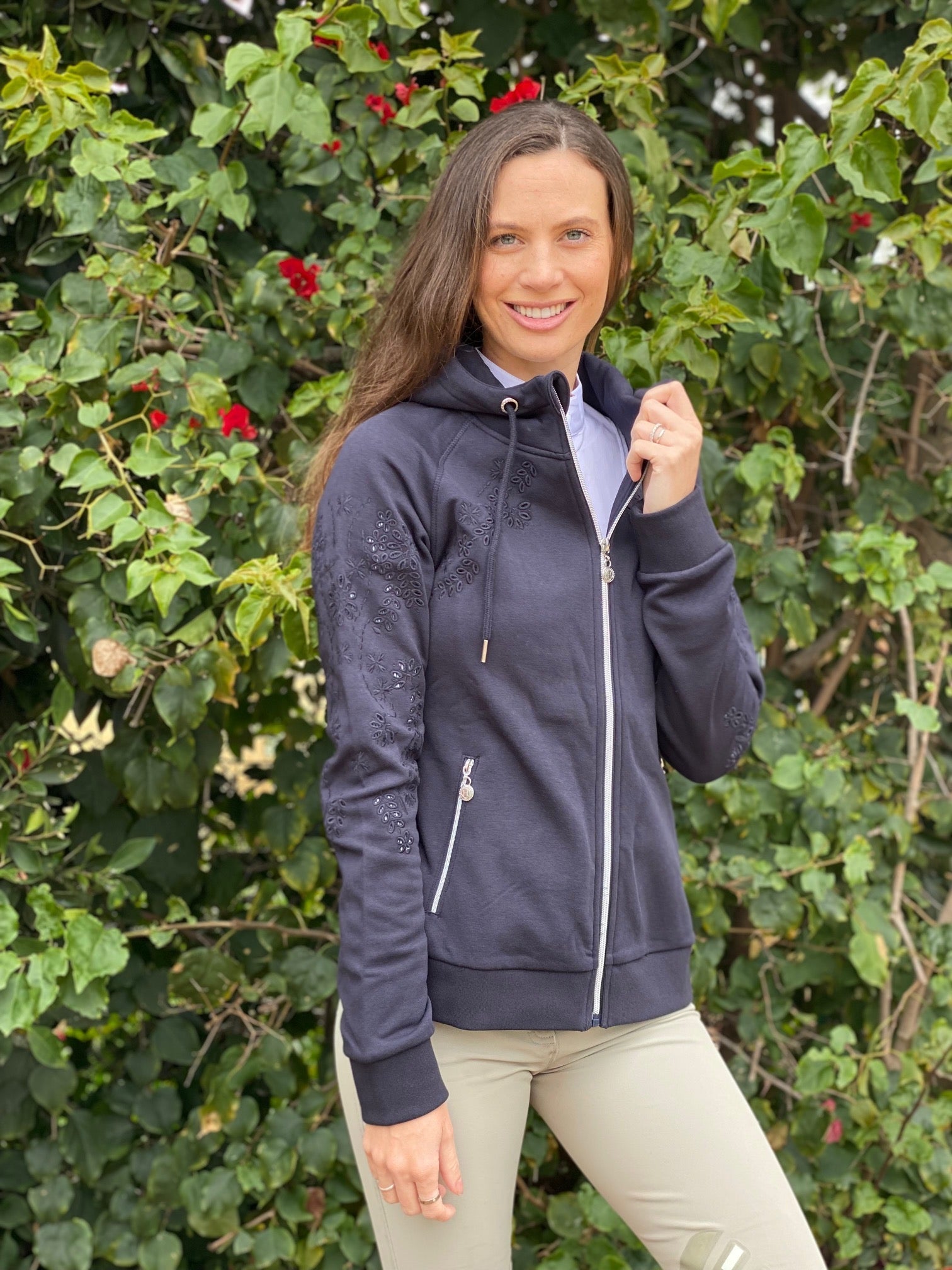 Harcour Sweet Front Zip Sweatshirt Hoodie - Harcour USA - Equiluxe Tack