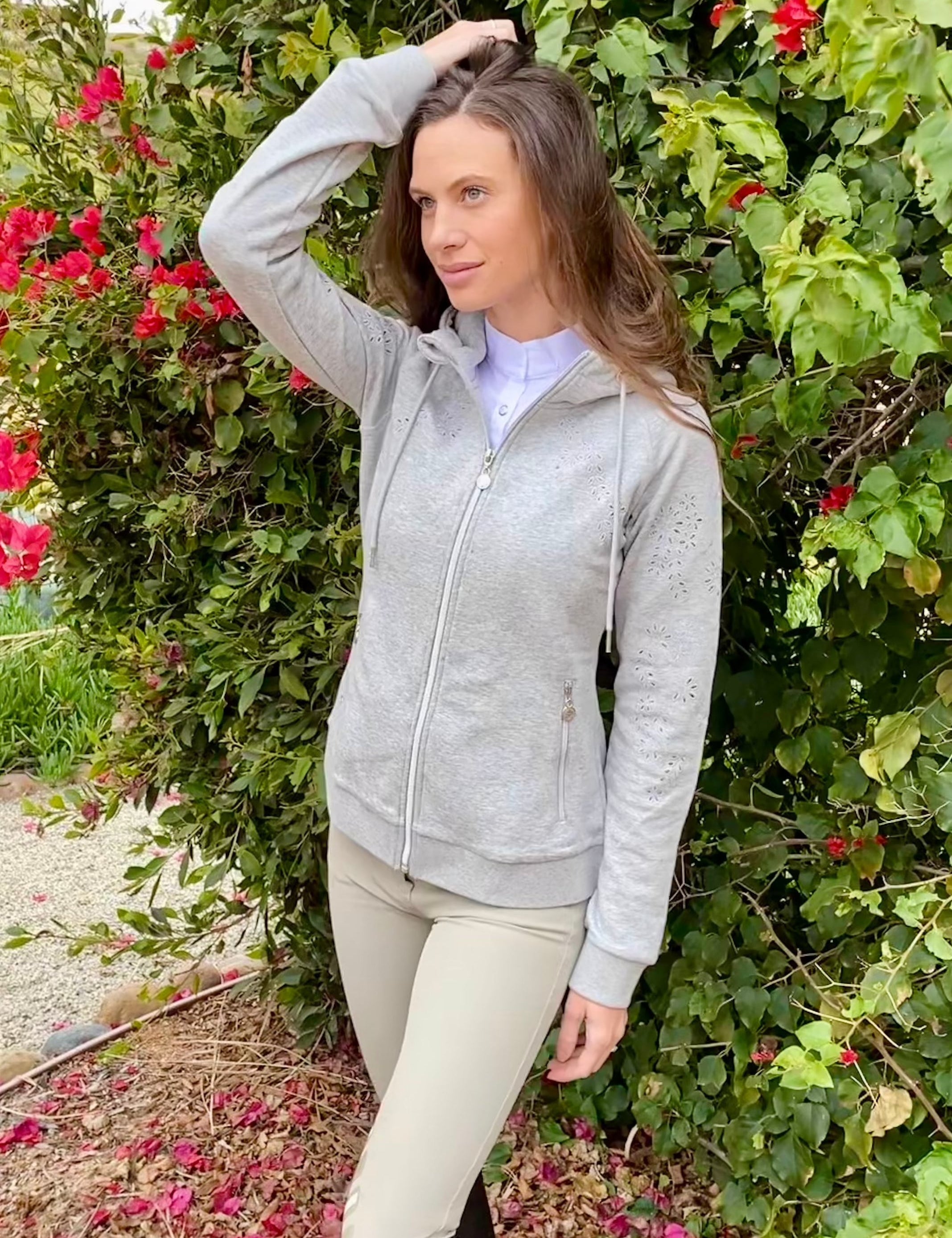 Harcour Sweet Front Zip Sweatshirt Hoodie - Harcour USA - Equiluxe Tack