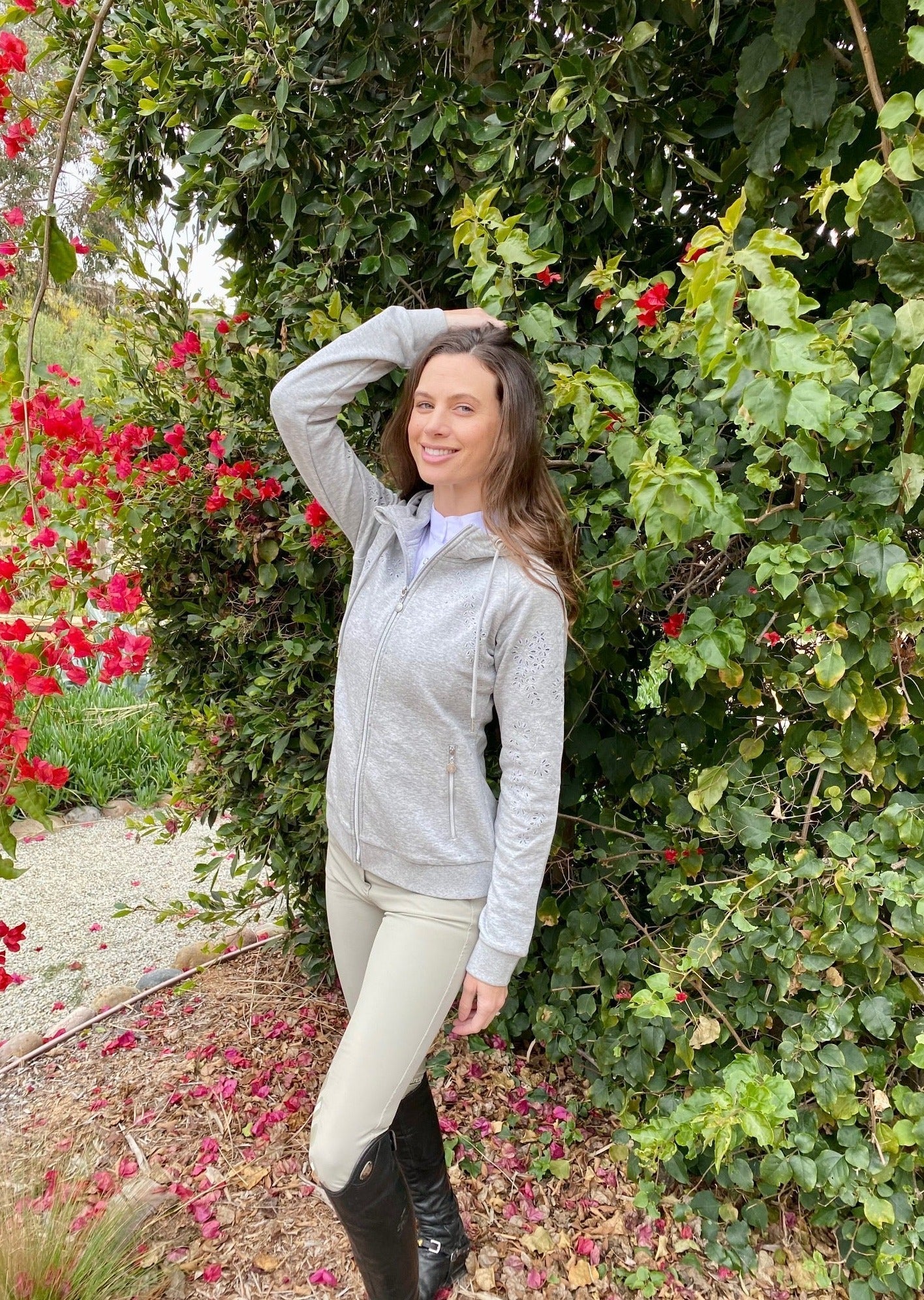 Harcour Sweet Front Zip Sweatshirt Hoodie - Harcour USA - Equiluxe Tack