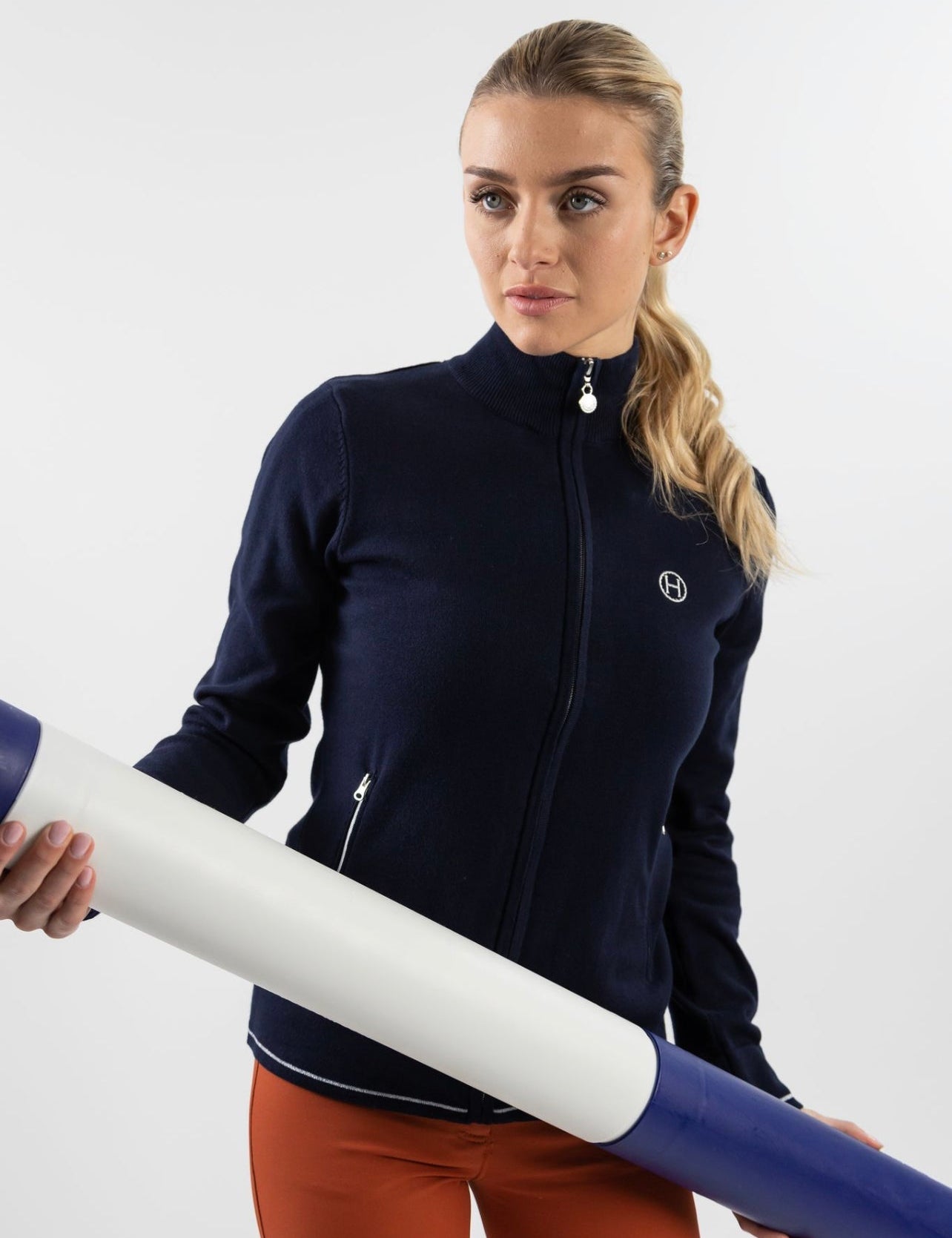 Harcour Swim Full Zip Sweater - Harcour USA - Equiluxe Tack