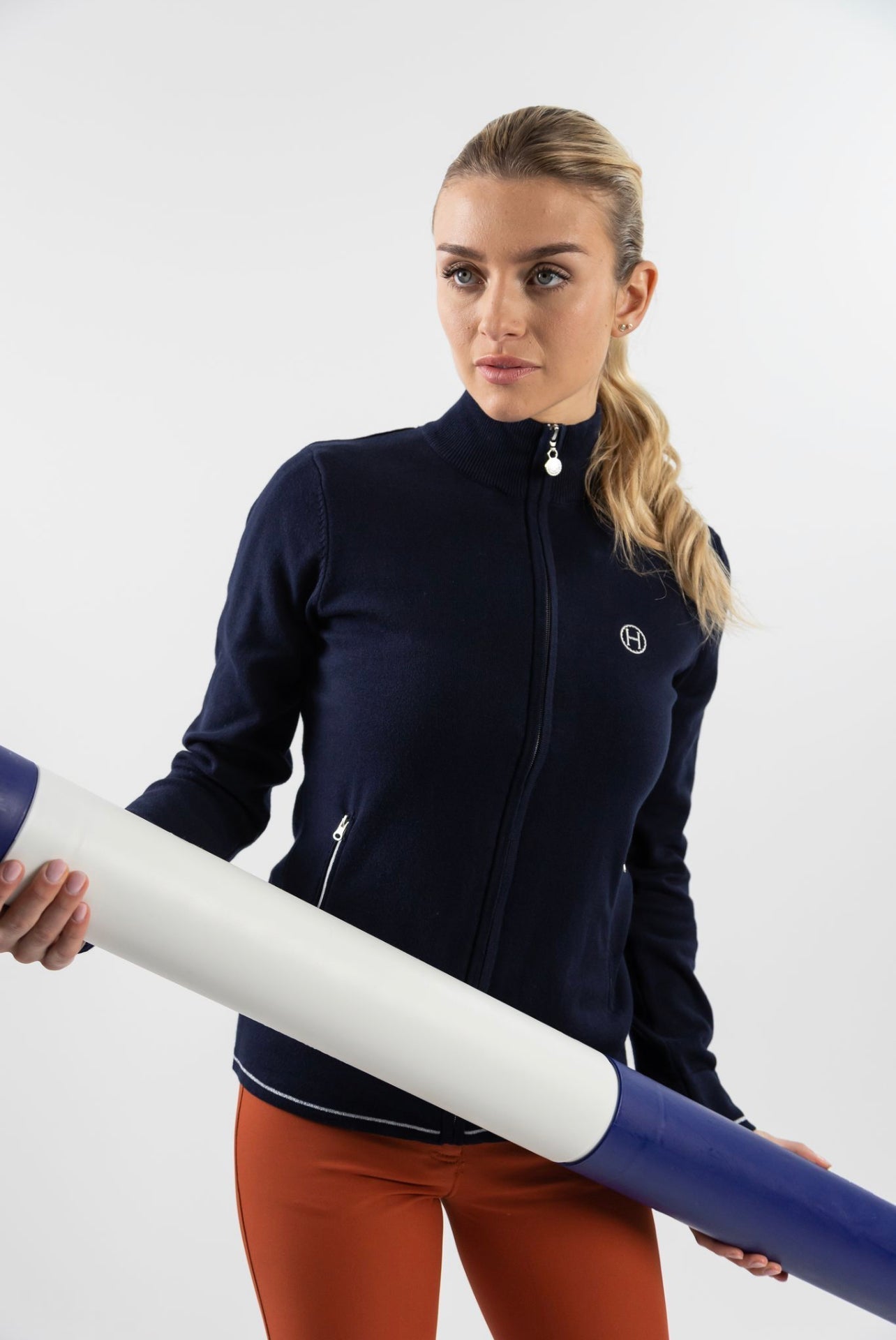 Harcour Swim Full Zip Sweater - Harcour USA - Equiluxe Tack