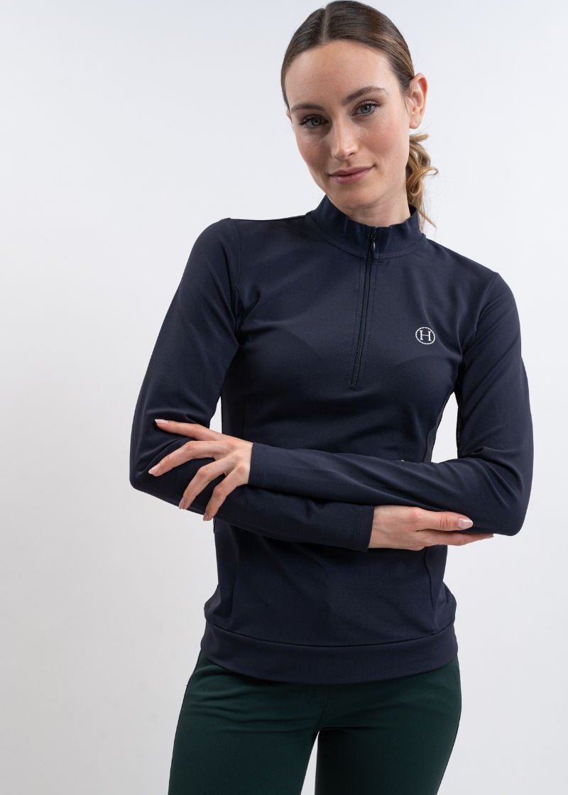 Harcour Tess - Women's Long Sleeve Technical Riding Polo - Harcour USA - Equiluxe Tack