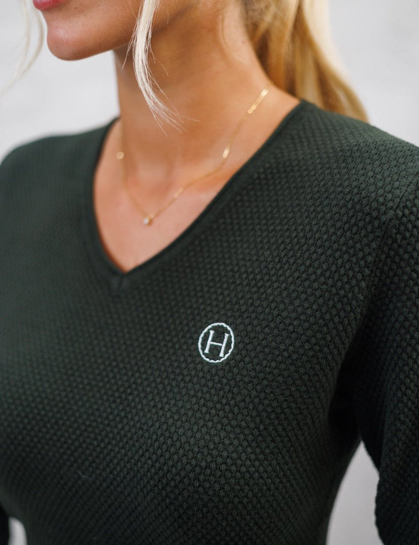 Harcour Toulon Womens V - Neck Pullover - Harcour USA - Equiluxe Tack