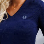 Harcour Toulon Womens V - Neck Pullover - Harcour USA - Equiluxe Tack