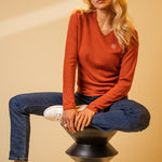 Harcour Toulon Womens V - Neck Pullover - Harcour USA - Equiluxe Tack