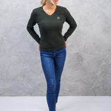Harcour Toulon Womens V - Neck Pullover - Harcour USA - Equiluxe Tack