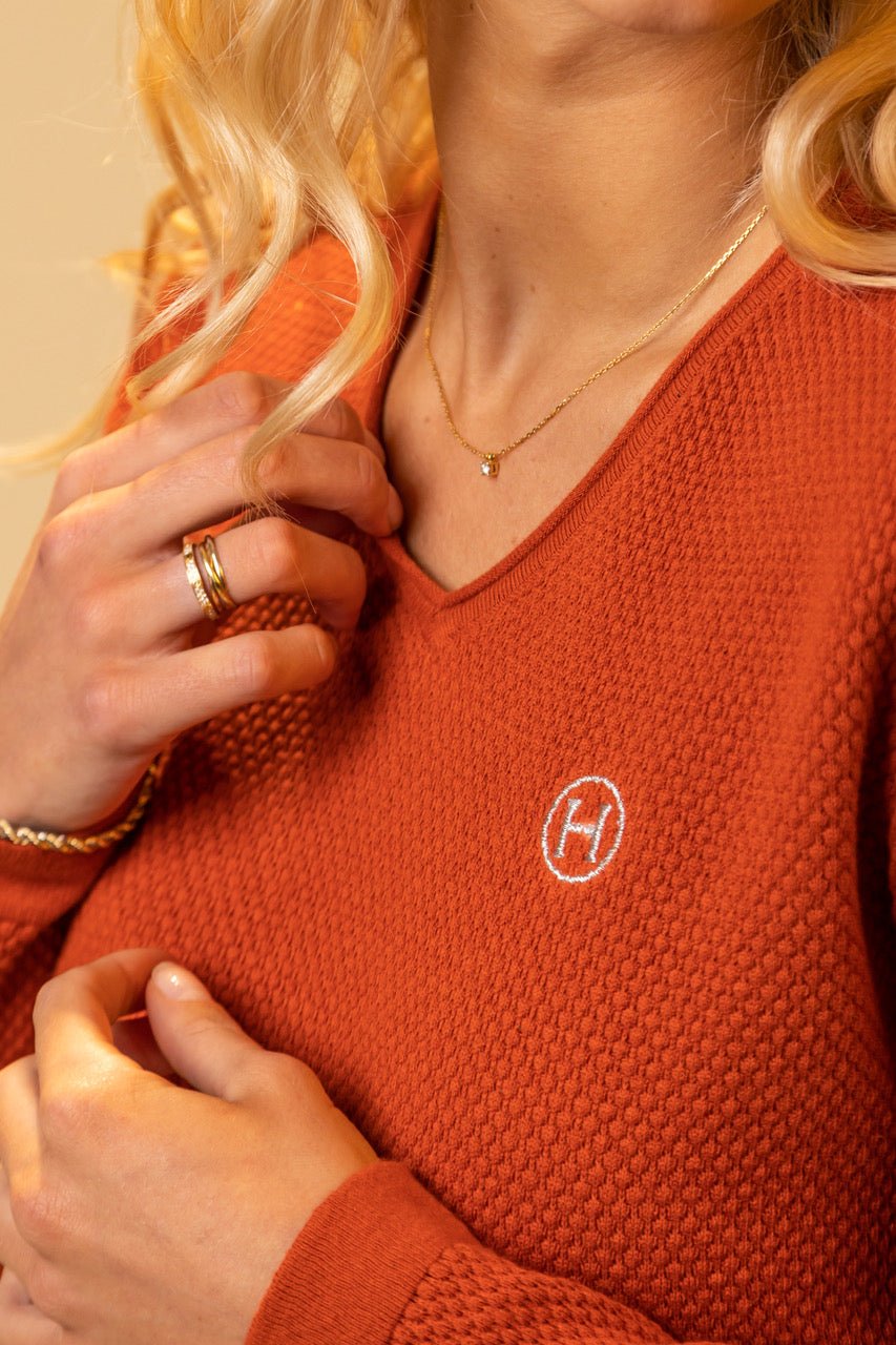 Harcour Toulon Womens V - Neck Pullover - Harcour USA - Equiluxe Tack