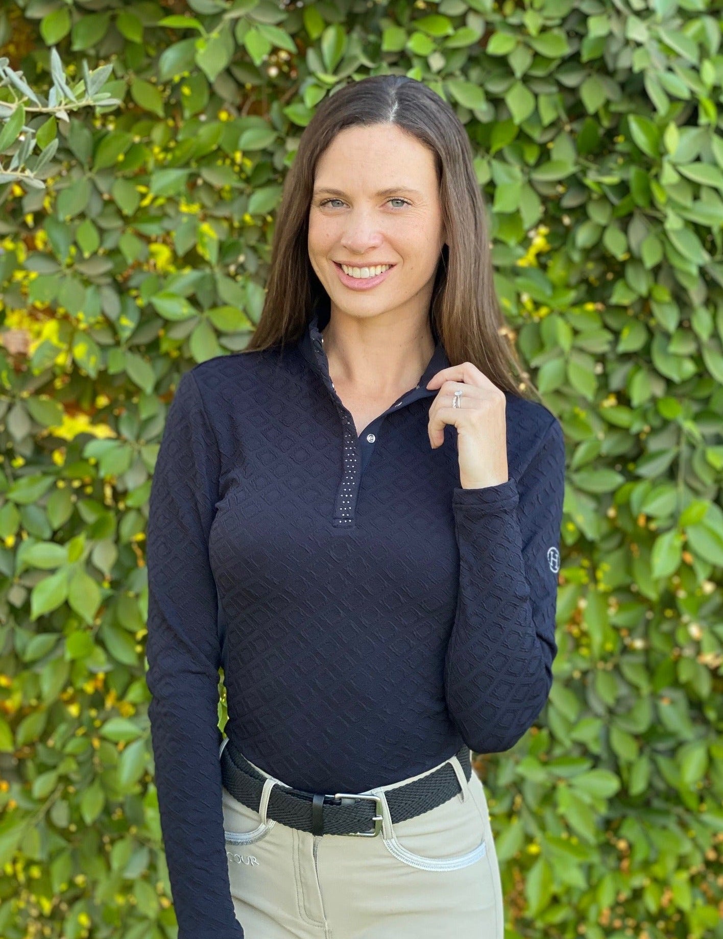 Harcour Womens Charade Long Sleeve Polo - Harcour USA - Equiluxe Tack