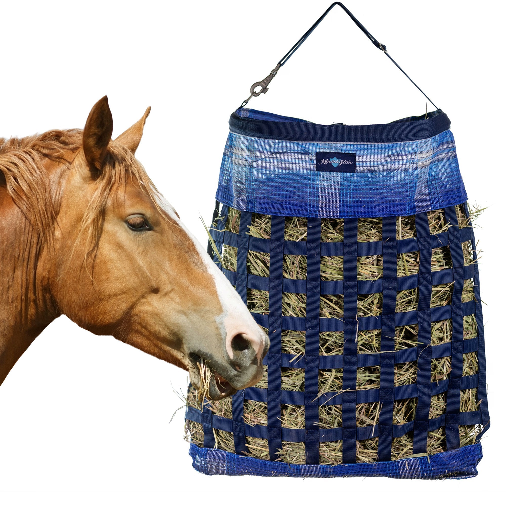 Hay Bag with Rim - Slow Feed - 2 Flake - Kensington Protective Products - Equiluxe Tack