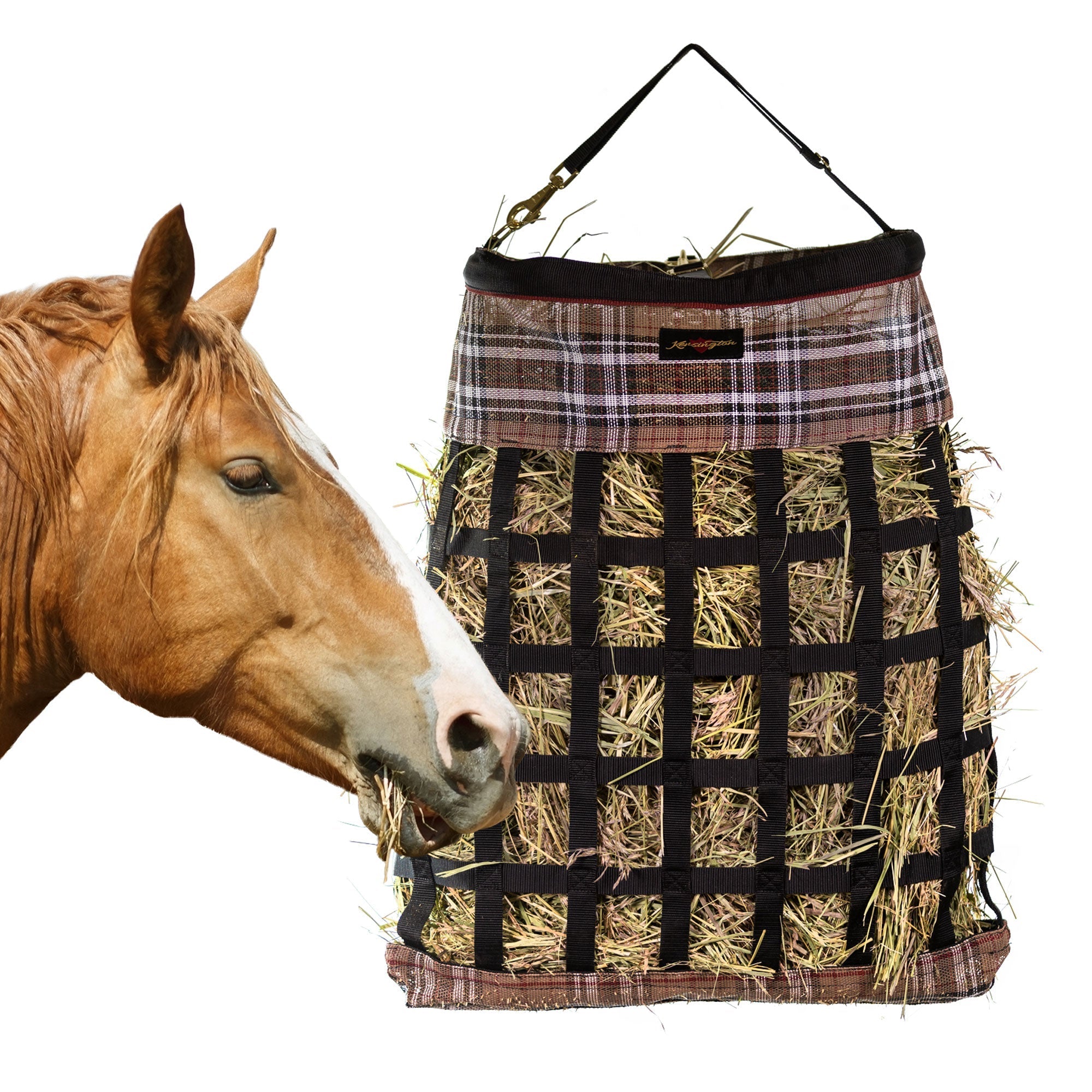 Hay Bag with Rim - Slow Feed - 2 Flake - Kensington Protective Products - Equiluxe Tack