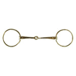 Heavy Duty Malleable Iron Loose Ring Snaffle Bit 6 - 1/4" with 3" Rings - Equiluxe Tack - Equiluxe Tack