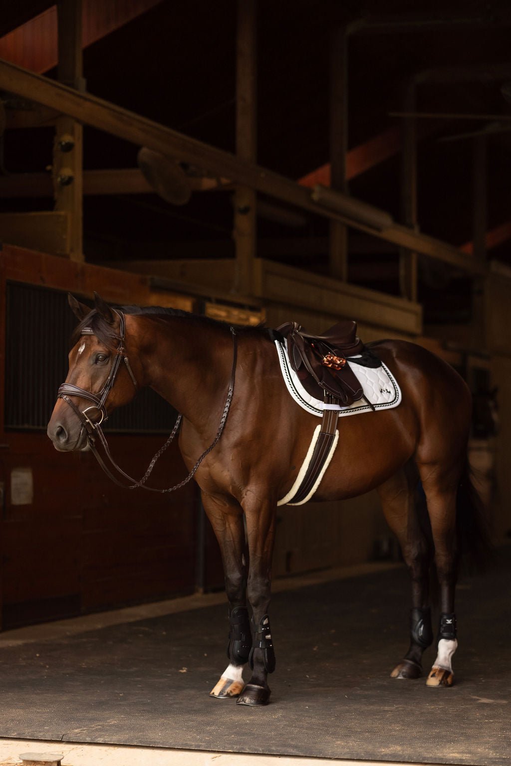 Henri de Rivel Advantage Chafeless Sherpa Fleece Girth - Henri de Rivel - Equiluxe Tack
