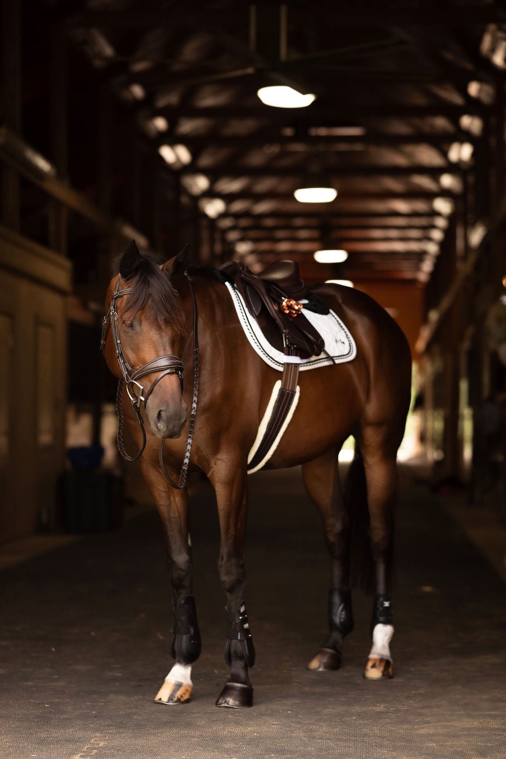 Henri de Rivel Advantage Chafeless Sherpa Fleece Girth - Henri de Rivel - Equiluxe Tack