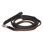 Henri de Rivel Advantage Draw Reins - Rounded Nylon / Leather Snap - Henri de Rivel - Equiluxe Tack