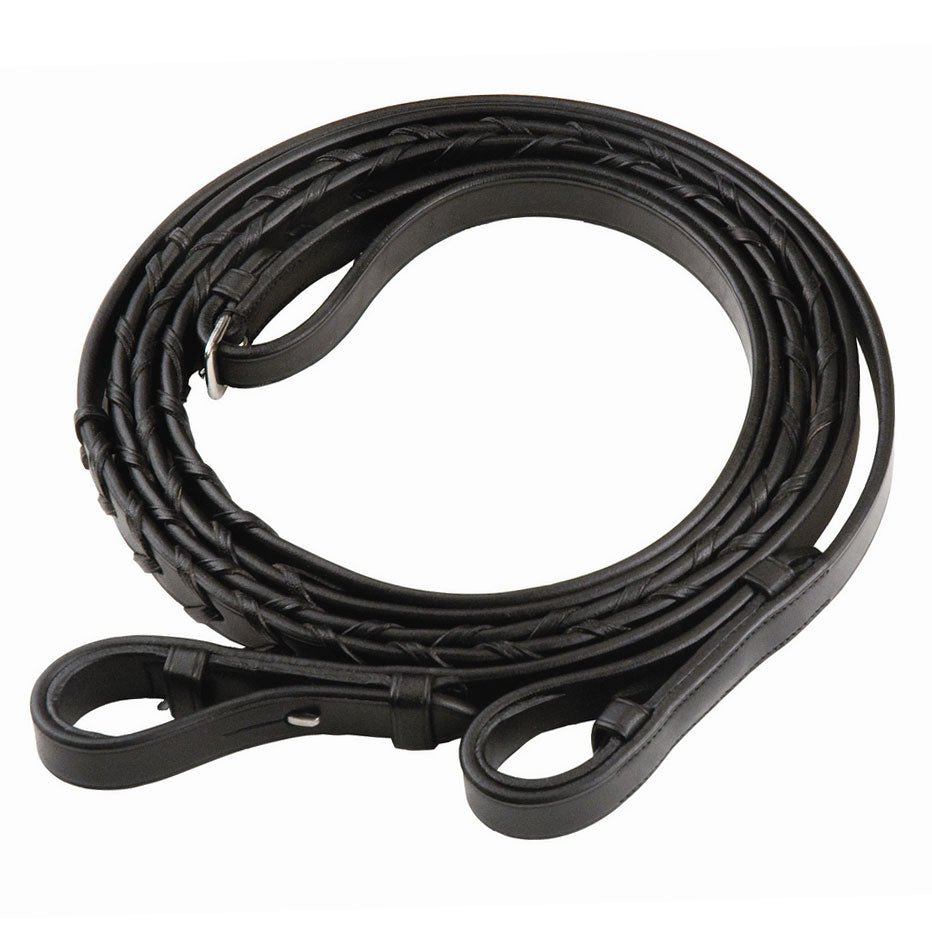 Henri de Rivel Advantage Extra Long Flat Laced Reins - Henri de Rivel - Equiluxe Tack