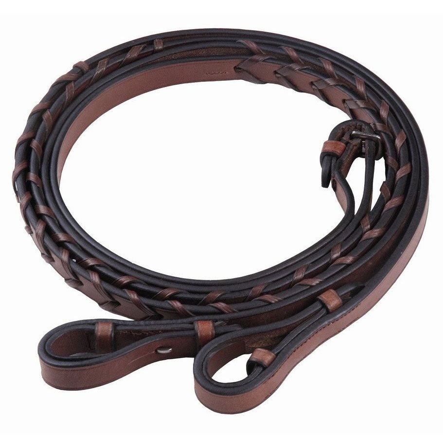 Henri de Rivel Advantage Flat Laced Reins - Henri de Rivel - Equiluxe Tack