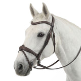 Henri de Rivel Americana Padded Anatomical Bridle with Reins - Breeches.com - Equiluxe Tack