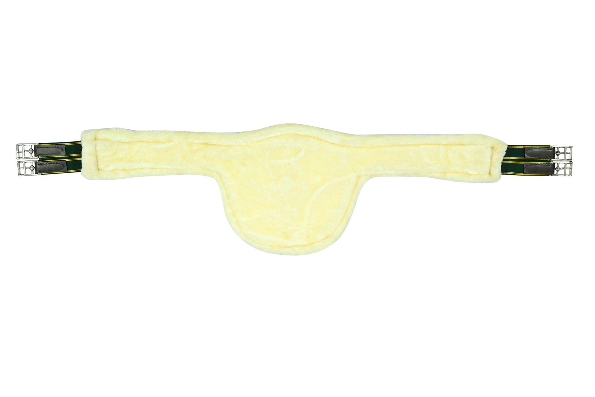 Henri de Rivel Anatomic Jumping Belly Guard Girth with Sherpa Fleece - Henri de Rivel - Equiluxe Tack