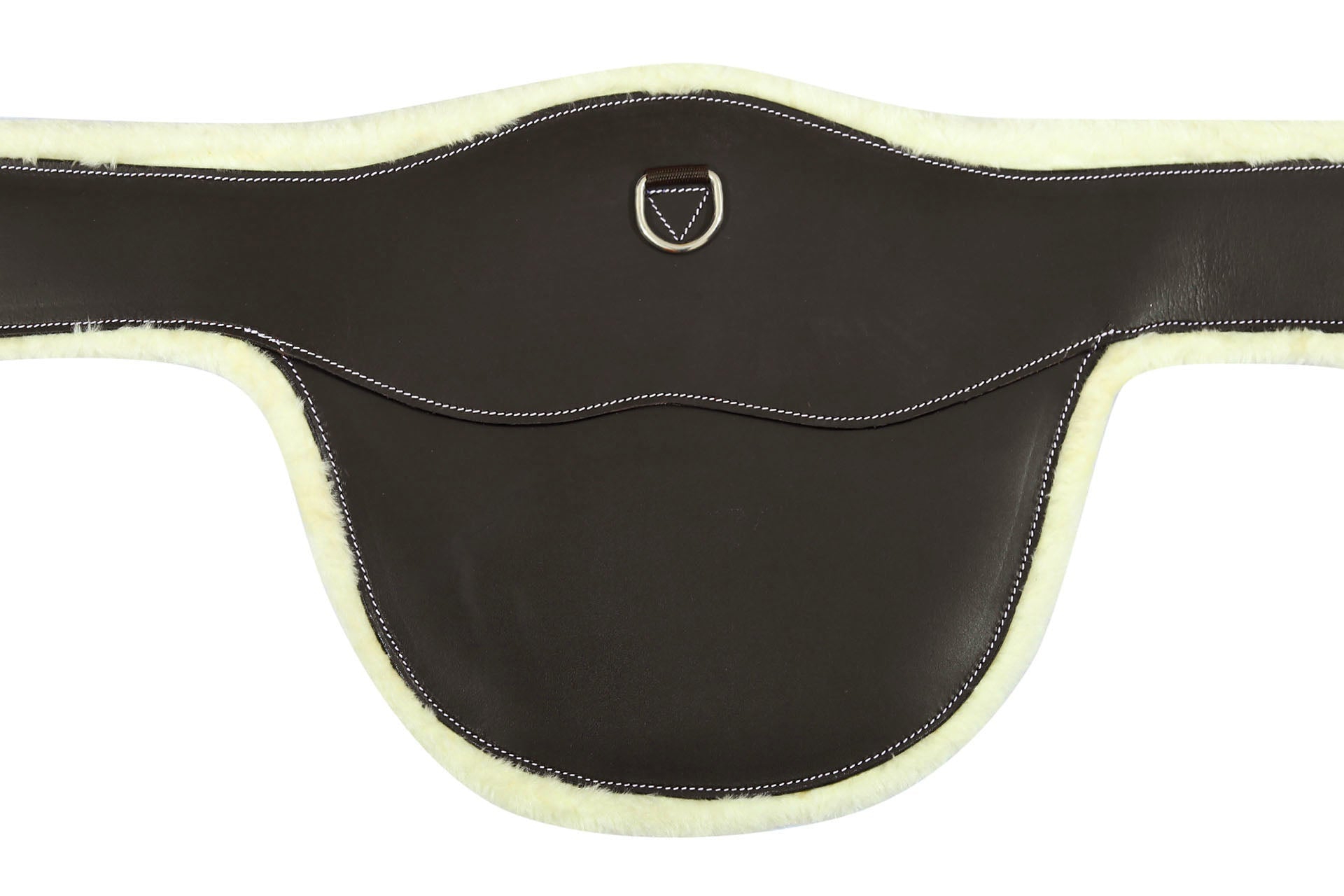 Henri de Rivel Anatomic Jumping Belly Guard Girth with Sherpa Fleece - Henri de Rivel - Equiluxe Tack