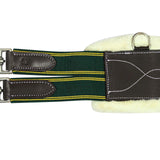 Henri de Rivel Anatomic Jumping Belly Guard Girth with Sherpa Fleece - Henri de Rivel - Equiluxe Tack