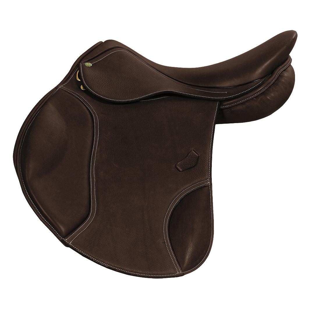 Henri de Rivel Carmel Covered Close Contact Jumping Saddle - Henri de Rivel - Equiluxe Tack