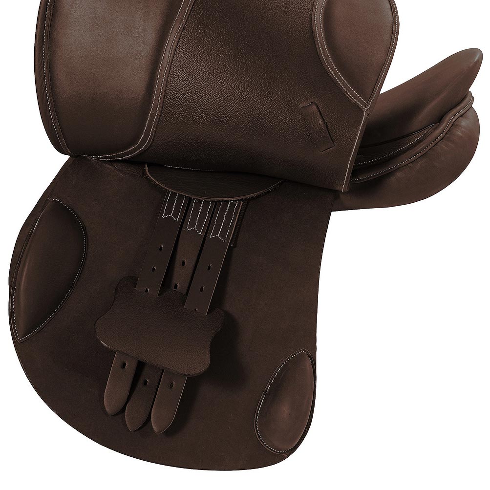Henri de Rivel Carmel Covered Close Contact Jumping Saddle - Henri de Rivel - Equiluxe Tack