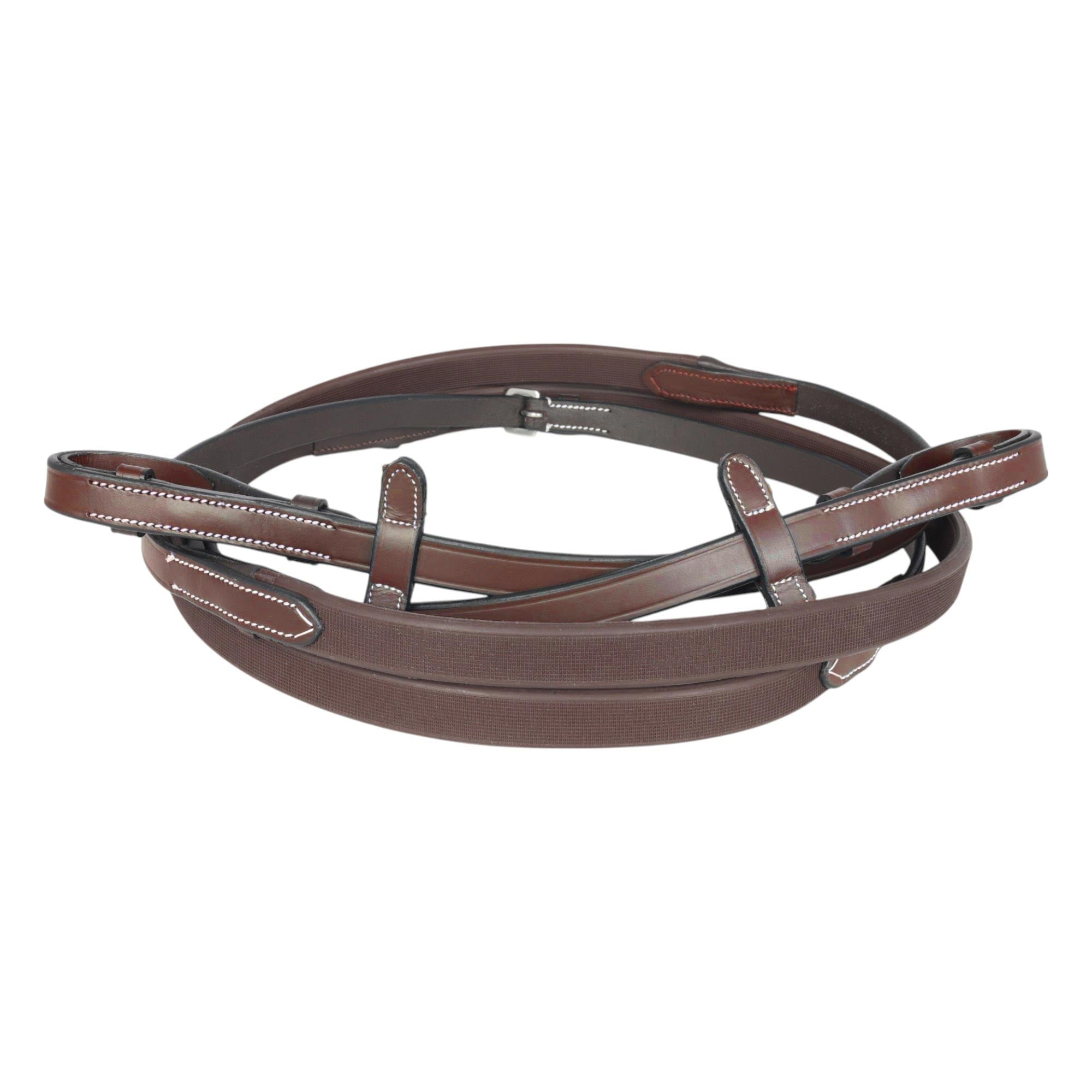 Henri de Rivel GripX Dress Rubber Reins 5/8" width 54" length - Henri de Rivel - Equiluxe Tack