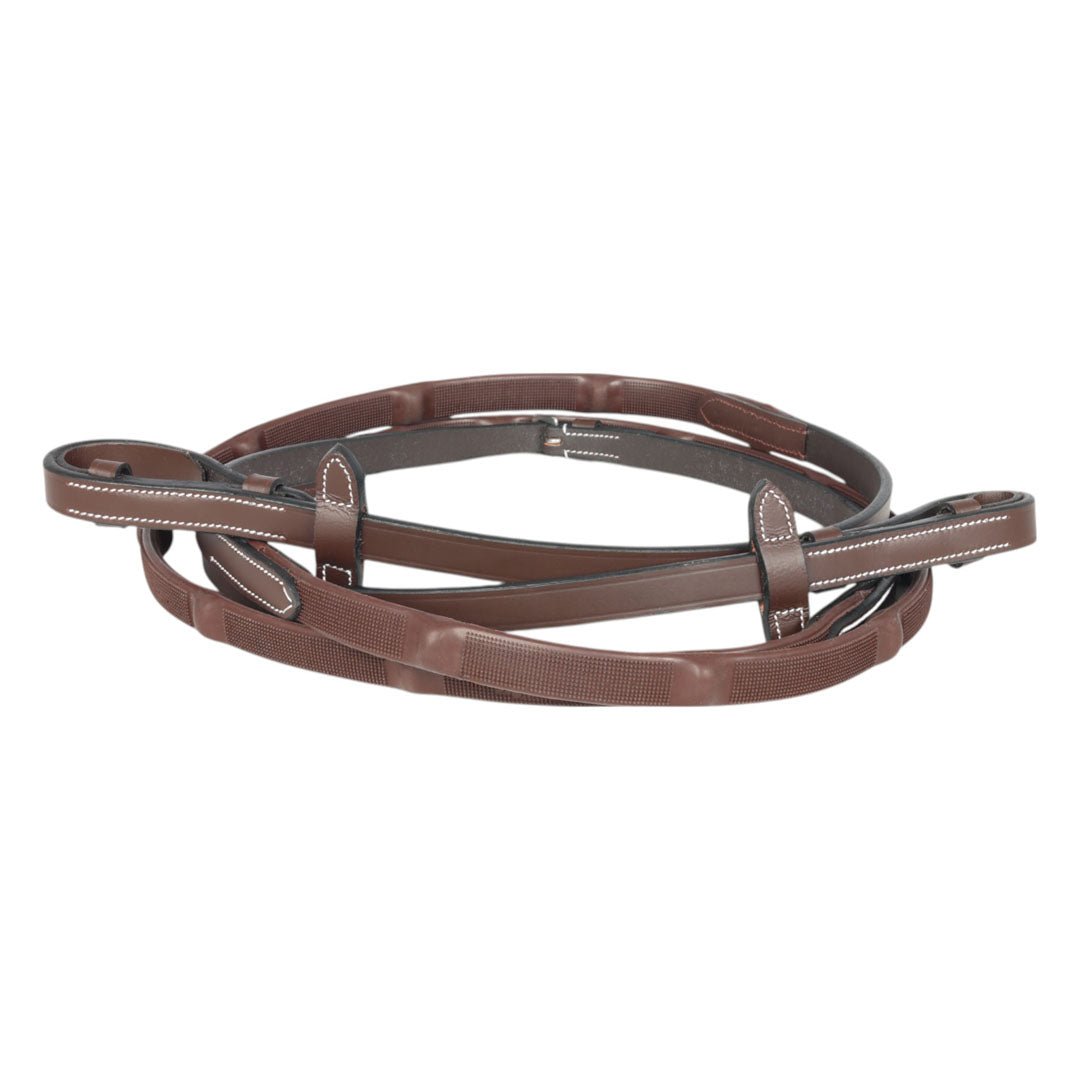 Henri de Rivel GripX Ergo Rubber Reins 5/8" width 54" length - Henri de Rivel - Equiluxe Tack