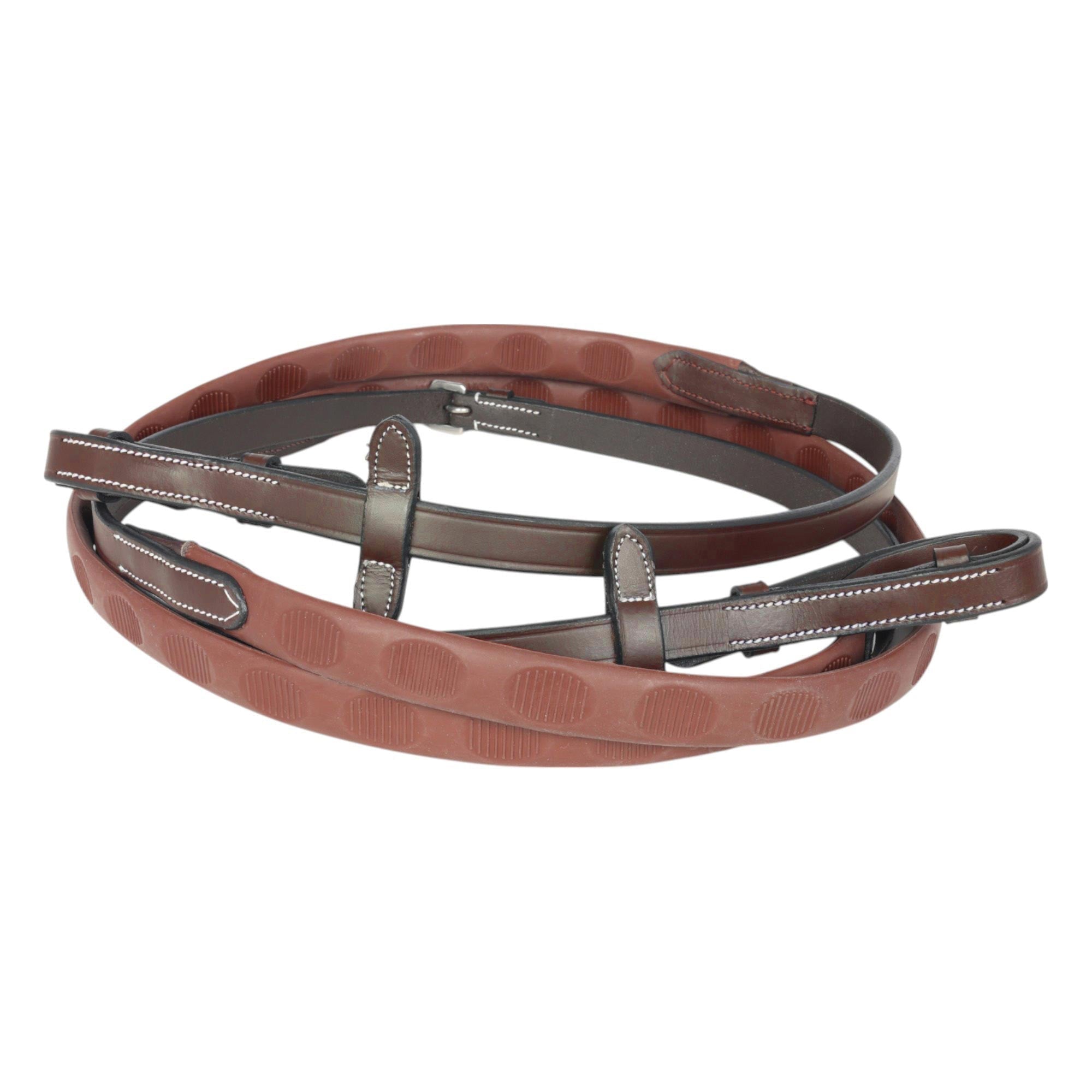 Henri de Rivel GripX Magna Rubber Reins 5/8" width 54" length - Henri de Rivel - Equiluxe Tack