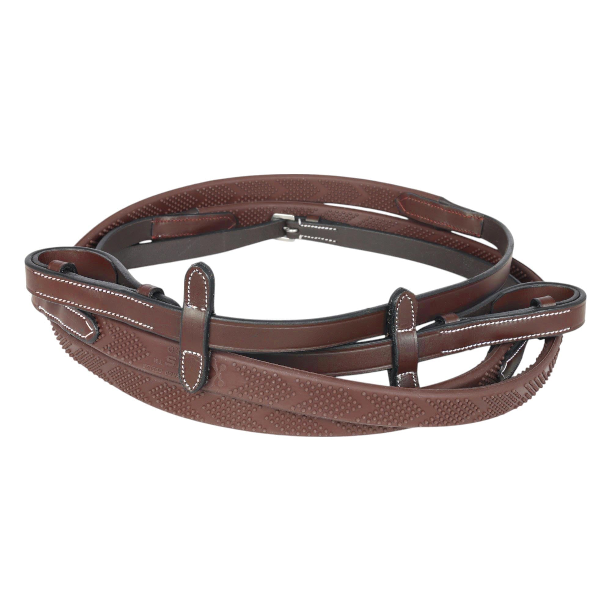 Henri de Rivel GripX Pro Rubber Reins 5/8" width 54" length - Henri de Rivel - Equiluxe Tack