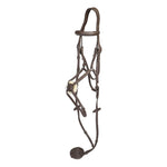 Henri de Rivel Kushy Plain Raised Figure Eight Noseband Bridle - Breeches.com - Equiluxe Tack