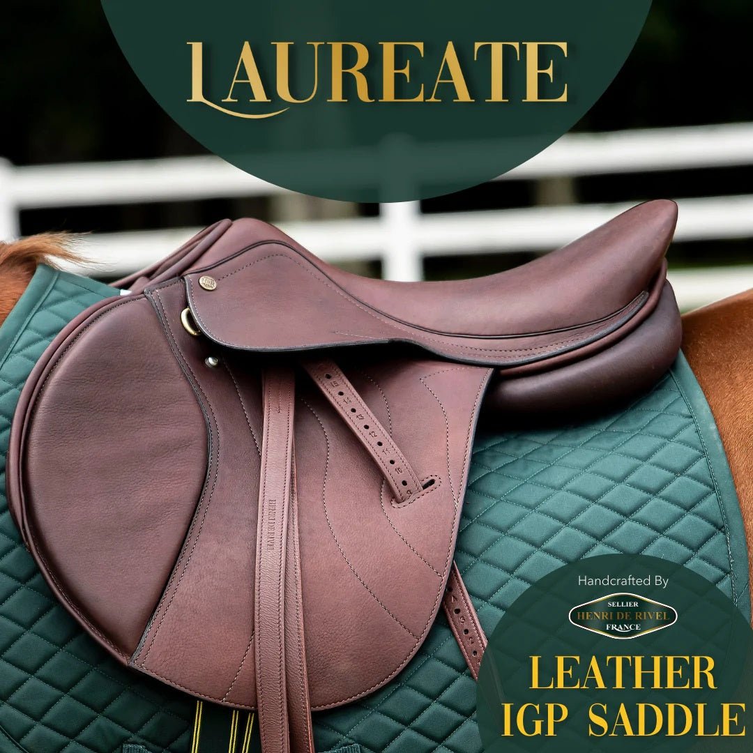 Henri De Rivel Laureate Leather IGP Saddle - Henri de Rivel - Equiluxe Tack