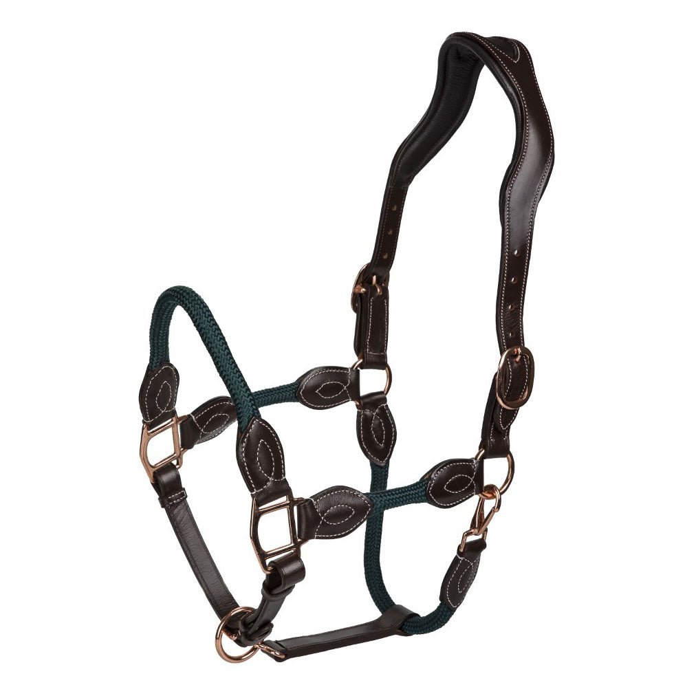 Henri de Rivel Leather Rope Halter - Henri de Rivel - Equiluxe Tack